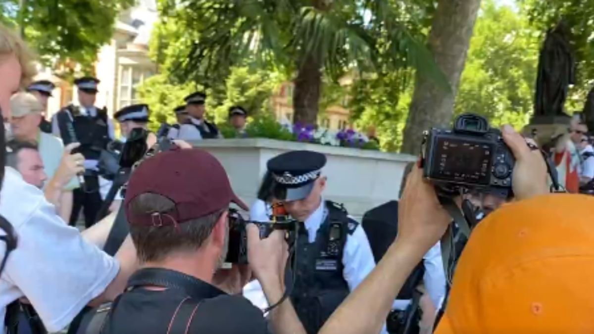 Protest in UK
