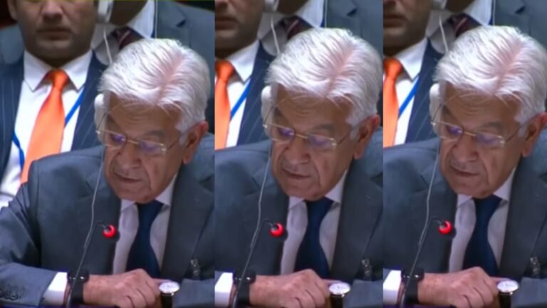 Khawaja Asif Fumble:  एक नहीं 7 बार लड़खड़ाई पाकिस्तान रक्षा मंत्री की जुबान; देखें VIDEO